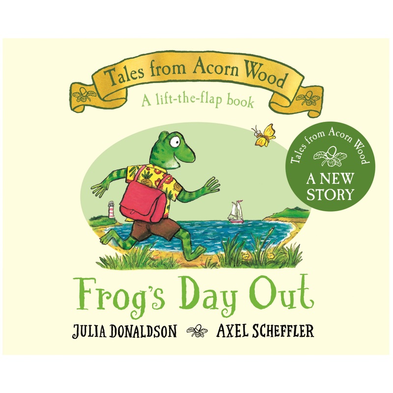 Frog's Day Out by Julia Donaldson and Axel Scheffler Lift-the-Flap Board Book