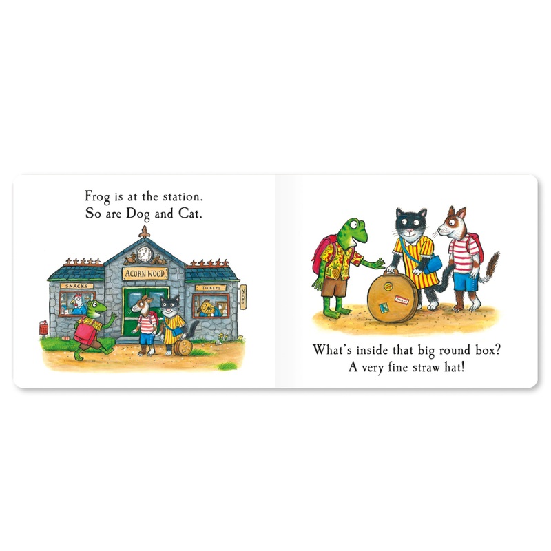 Frog's Day Out by Julia Donaldson and Axel Scheffler Lift-the-Flap Board Book
