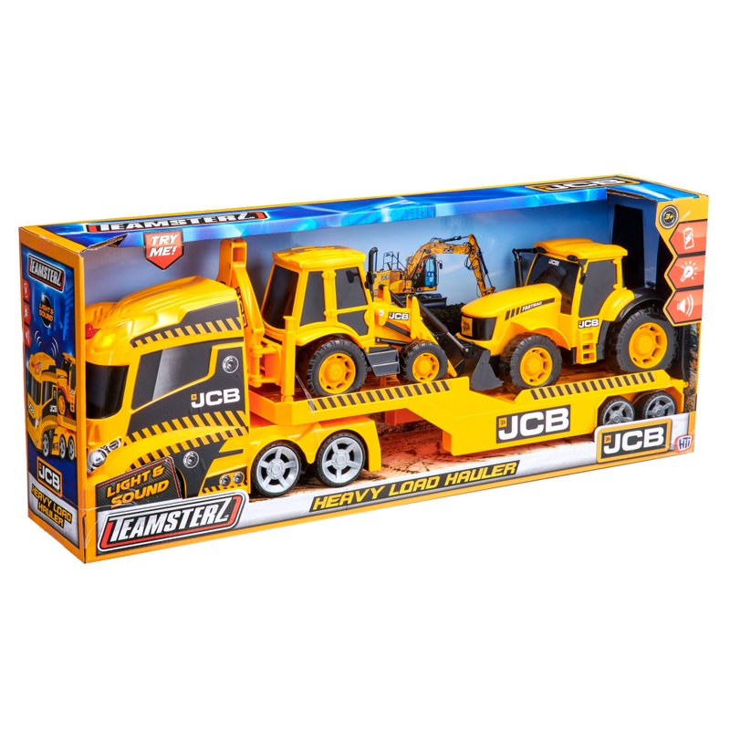 Teamsterz JCB Light & Sound Heavy Load Hauler 7 Teamsterz JCB Light & Sound Heavy Load Hauler