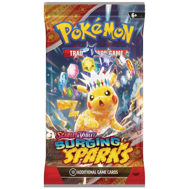 Pokmon Trading Card Game (TCG): Scarlet & Violet Surging Sparks Booster Pack Assortment