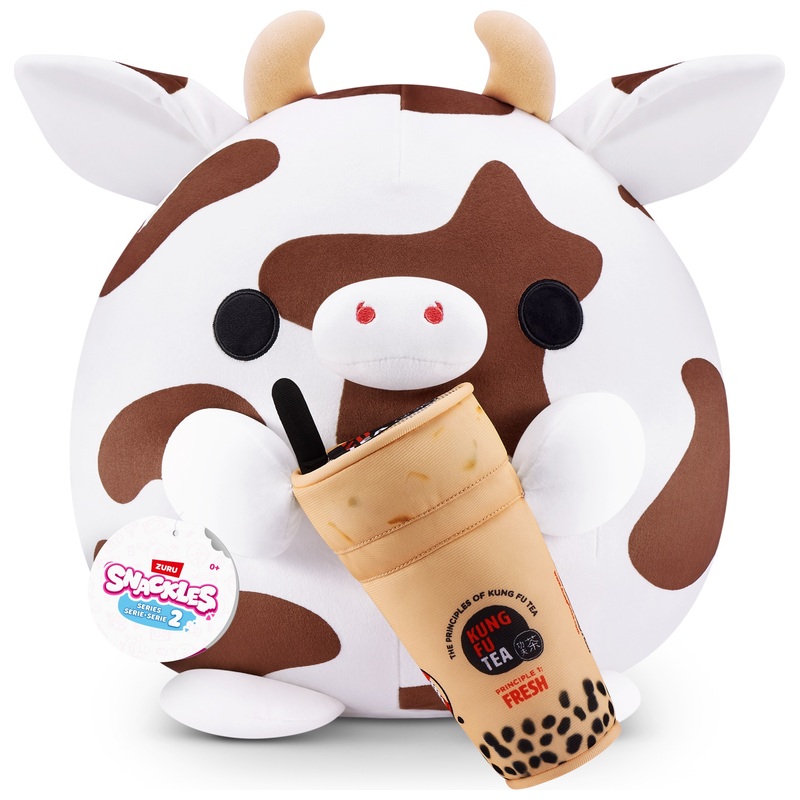Snackles Series 2 35cm Cow with Kung Fu Tea