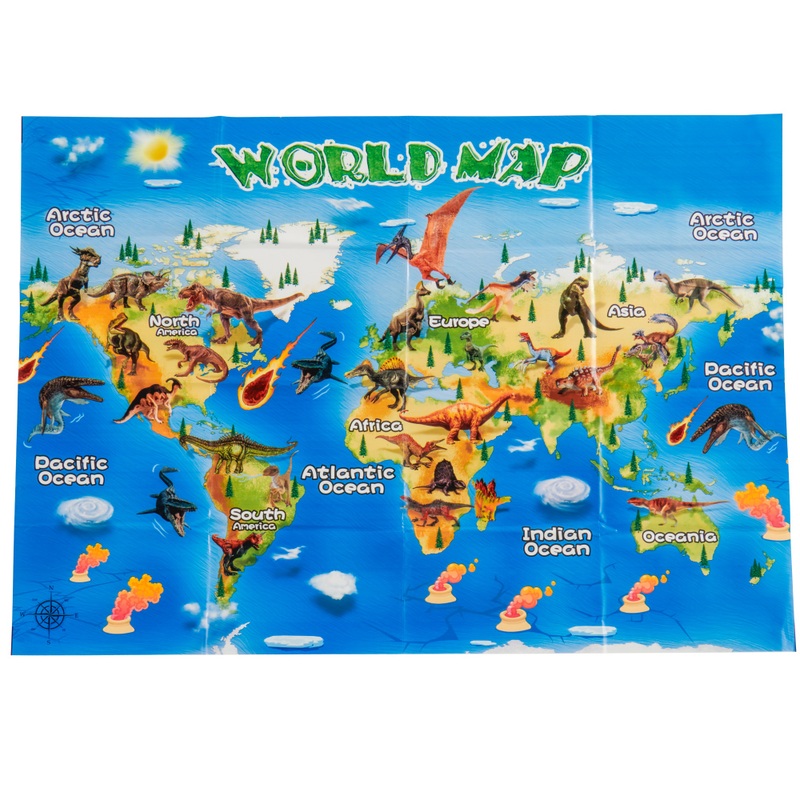 Dinosaur World Dinosaur Egg 50 Piece Figures and Accessories Set 5 Dinosaur World Dinosaur Egg 50 Piece Figures and Accessories Set