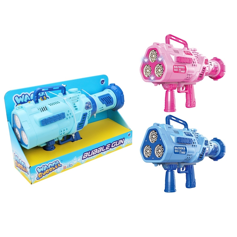 Wanna Bubbles Sci-Fi Bazooka Bubble Gun Assortment