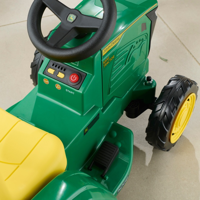 John Deere Tractor 6V Electric Ride On 3 John Deere Tractor 6V Electric Ride On