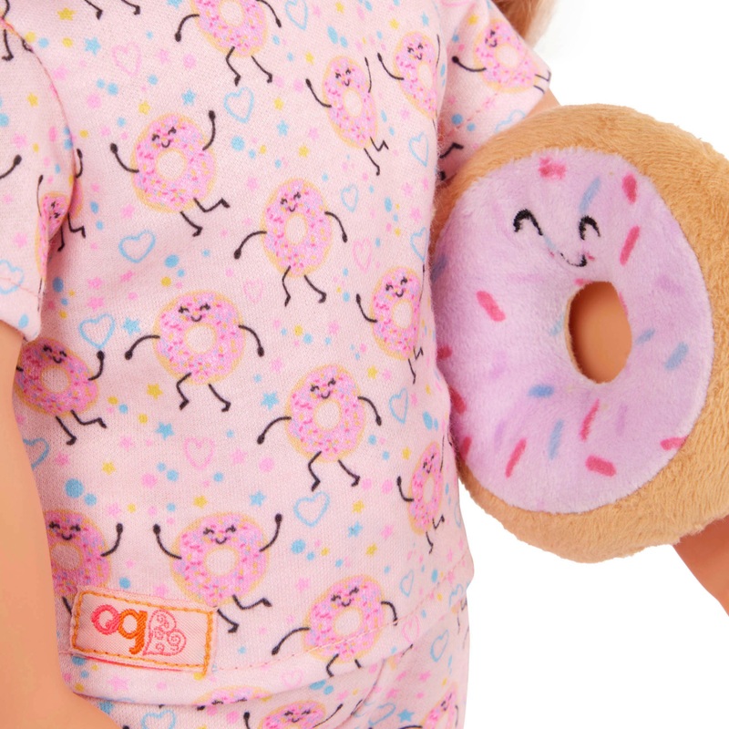 Our Generation Deluxe Pjs and Plush Dreaming of Donuts Outfit