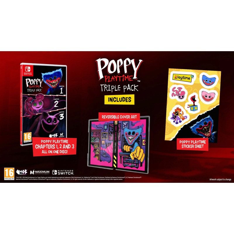 Poppy Playtime Triple Pack Nintendo Switch 2 Poppy Playtime Triple Pack Nintendo Switch