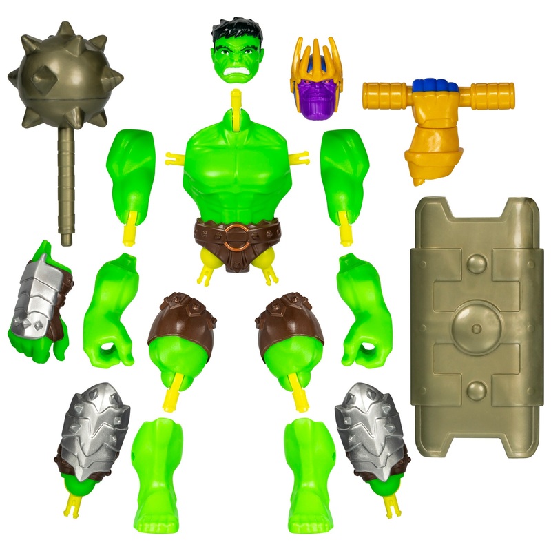 MixMashers Marvel Hulk Action Figure 12cm