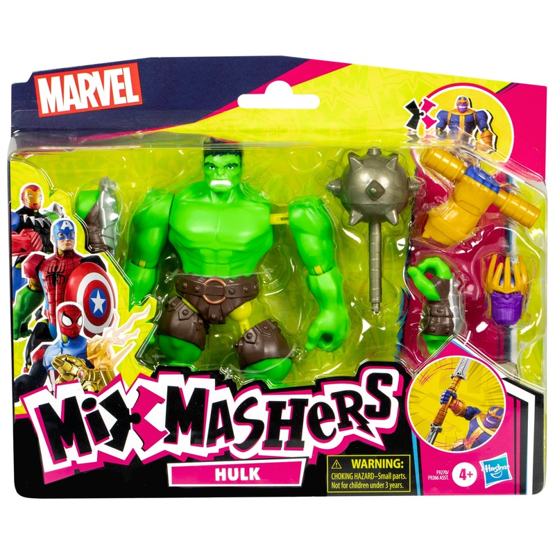 MixMashers Marvel Hulk Action Figure 12cm 6 MixMashers Marvel Hulk Action Figure 12cm