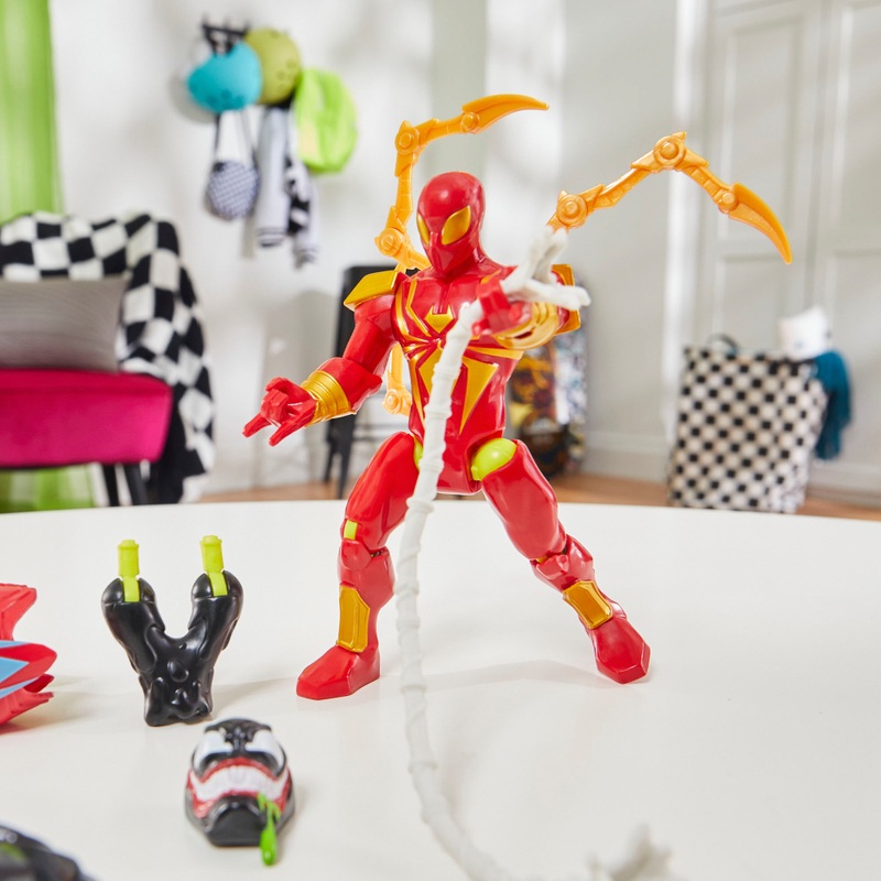 MixMashers Marvel Spider-Man Iron Spider Action Figure 12cm 3 MixMashers Marvel Spider-Man Iron Spider Action Figure 12cm