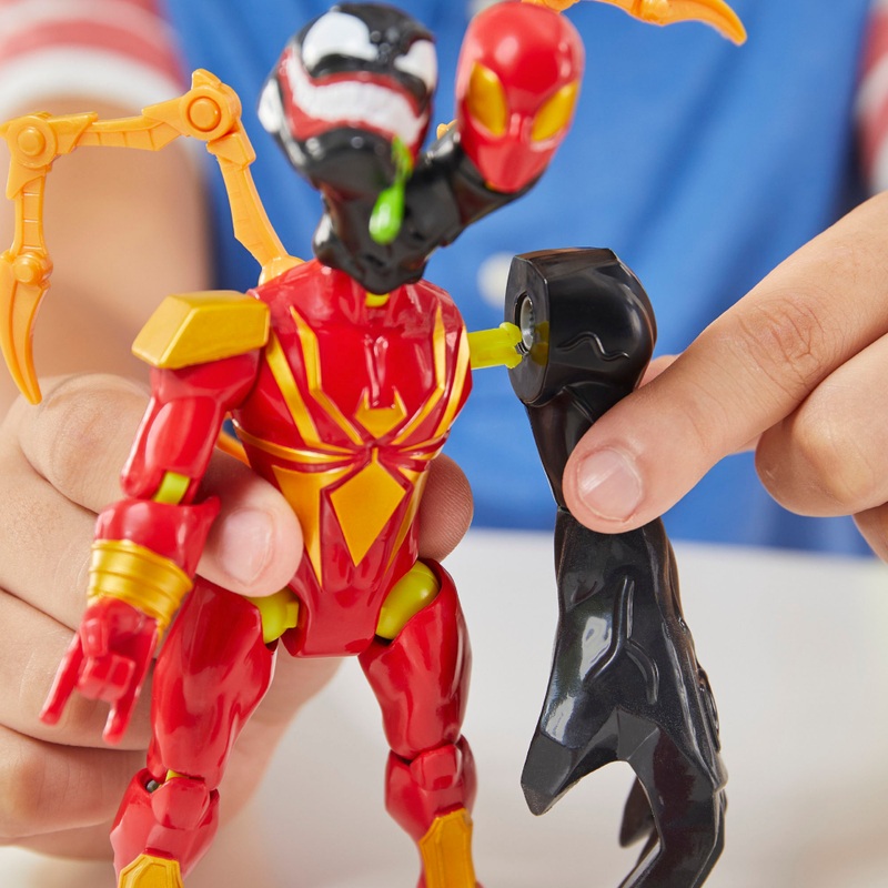 MixMashers Marvel Spider-Man Iron Spider Action Figure 12cm 5 MixMashers Marvel Spider-Man Iron Spider Action Figure 12cm