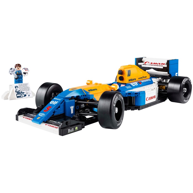 LEGO Icons 10353 Williams Racing FW14B & Nigel Mansell Set for Adults