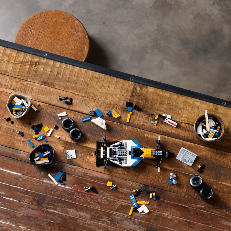 LEGO Icons 10353 Williams Racing FW14B & Nigel Mansell Set for Adults 4 LEGO Icons 10353 Williams Racing FW14B & Nigel Mansell Set for Adults