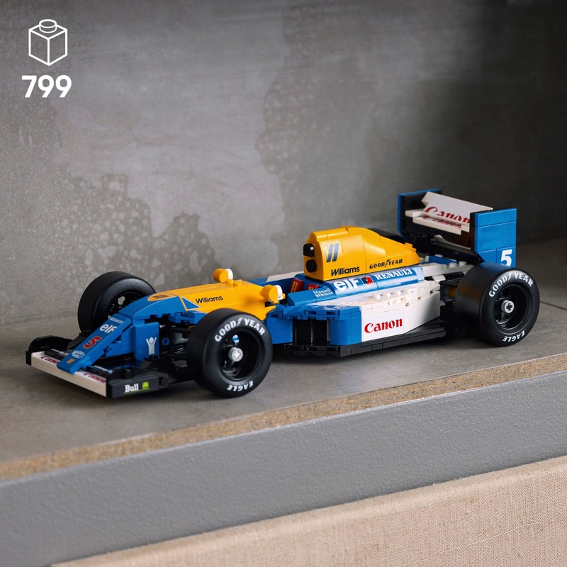 LEGO Icons 10353 Williams Racing FW14B & Nigel Mansell Set for Adults 5 LEGO Icons 10353 Williams Racing FW14B & Nigel Mansell Set for Adults