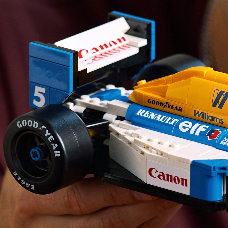 LEGO Icons 10353 Williams Racing FW14B & Nigel Mansell Set for Adults 7 LEGO Icons 10353 Williams Racing FW14B & Nigel Mansell Set for Adults