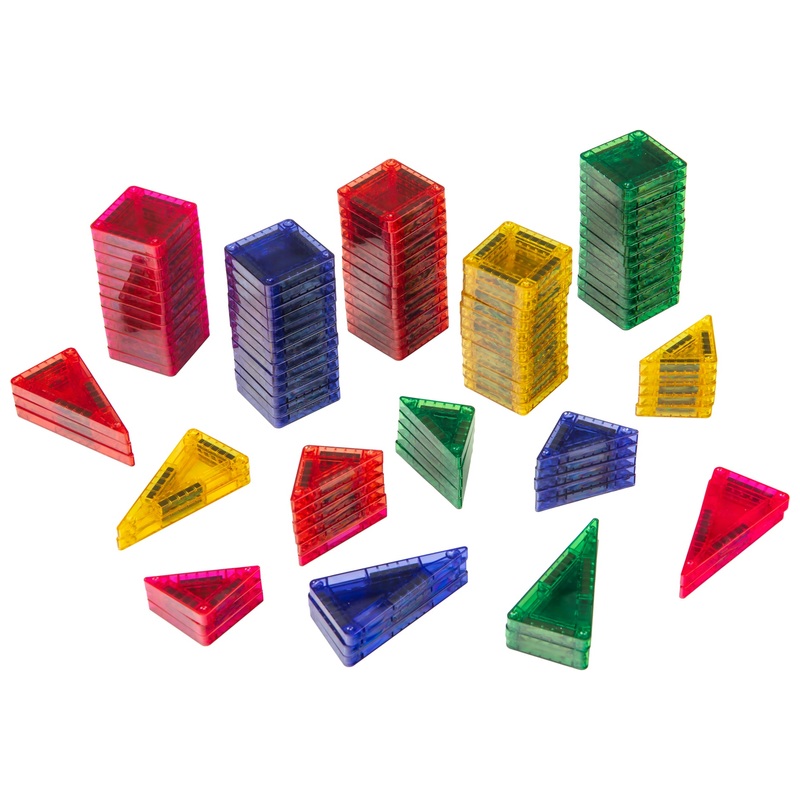 Magnetic Mini Tiles 100-Piece Building Set