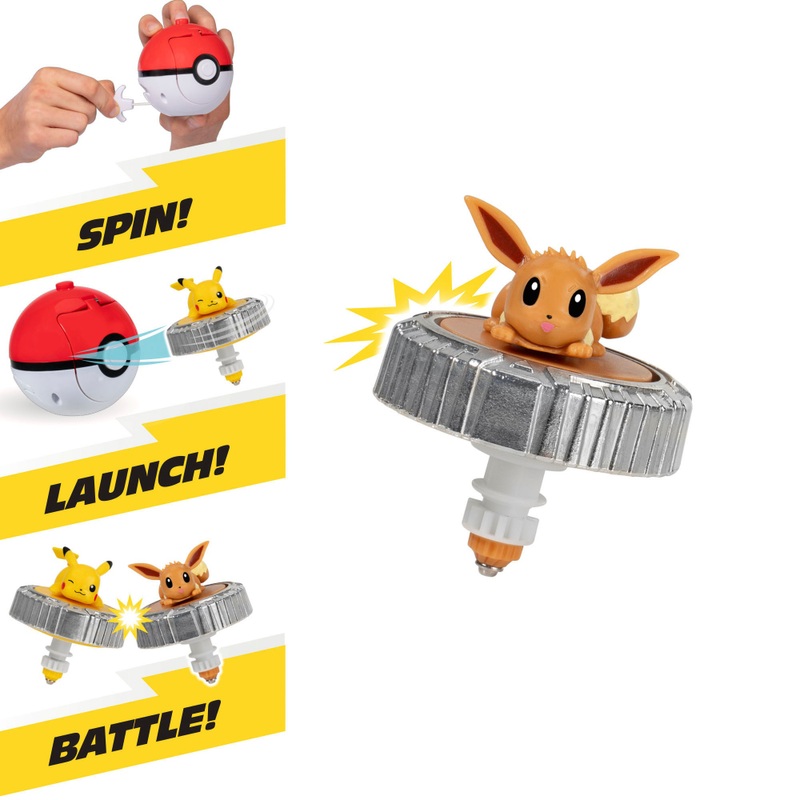 Pokmon Battle Spinner Pack Eevee 5 Pokmon Battle Spinner Pack Eevee
