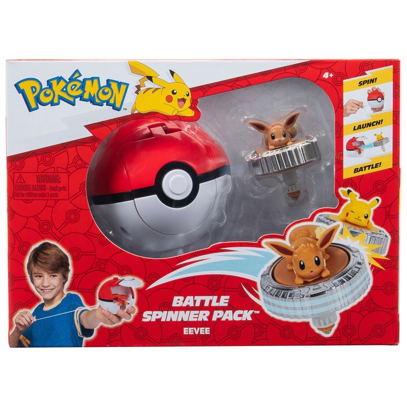 Pokmon Battle Spinner Pack Eevee 6 Pokmon Battle Spinner Pack Eevee