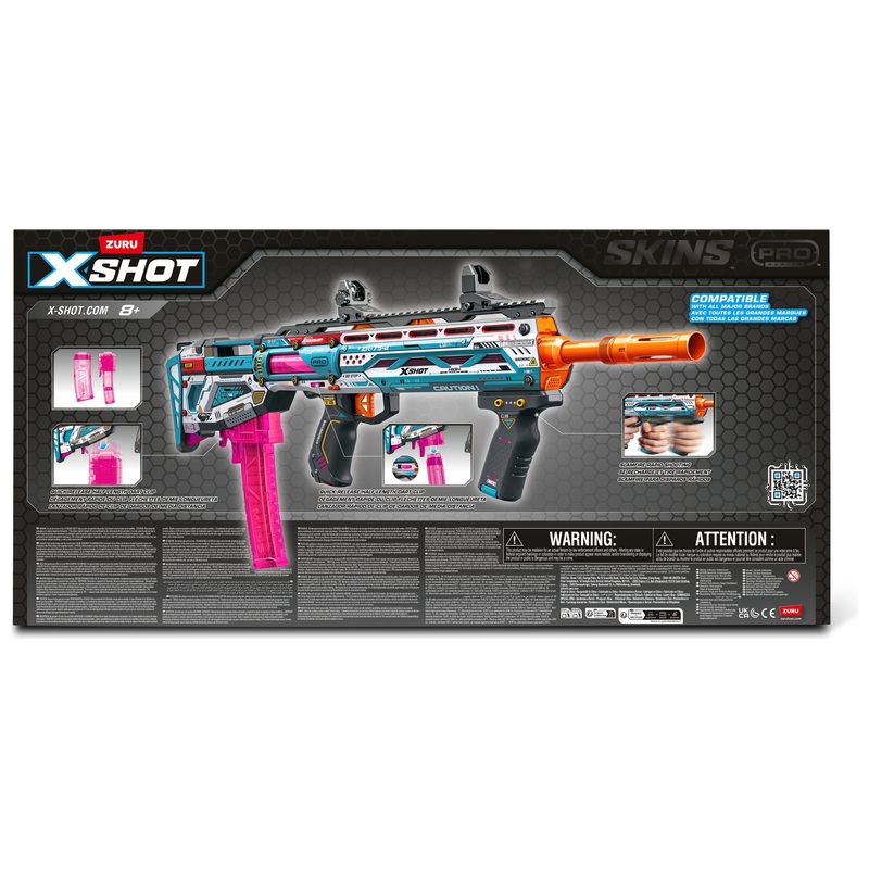 XSHOT SKINS Pro Performance Long Shot Blaster 40 Darts by ZURU 8 XSHOT SKINS Pro Performance Long Shot Blaster 40 Darts by ZURU