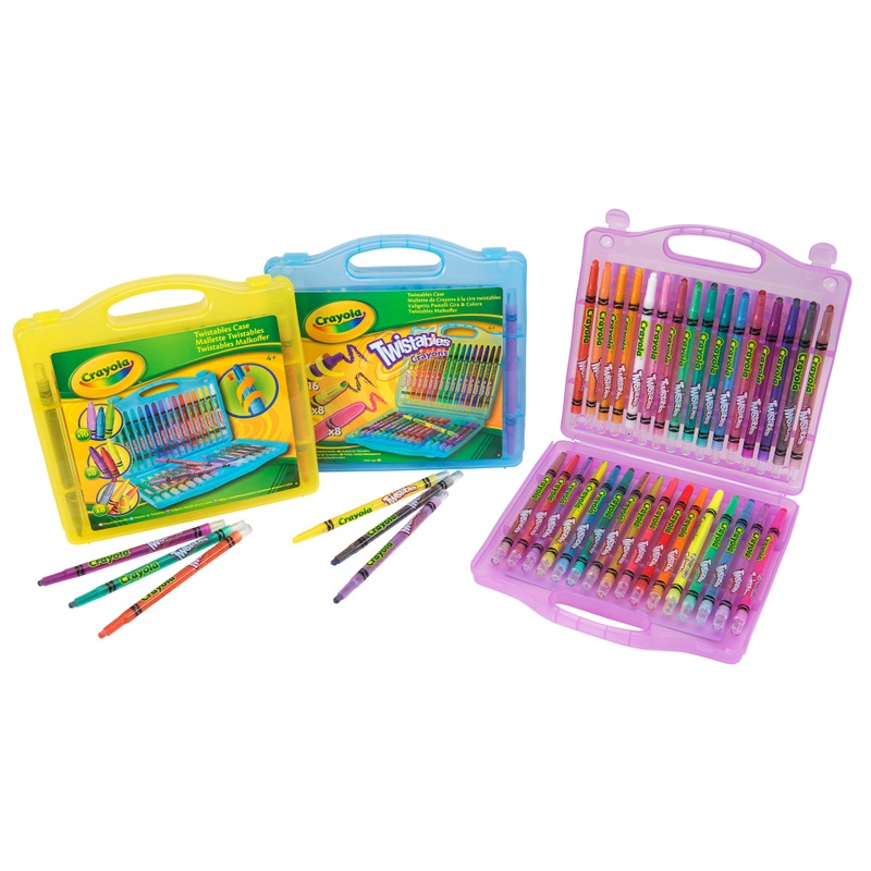 Crayola Crayons Twistables Case 32 Pack Assortment