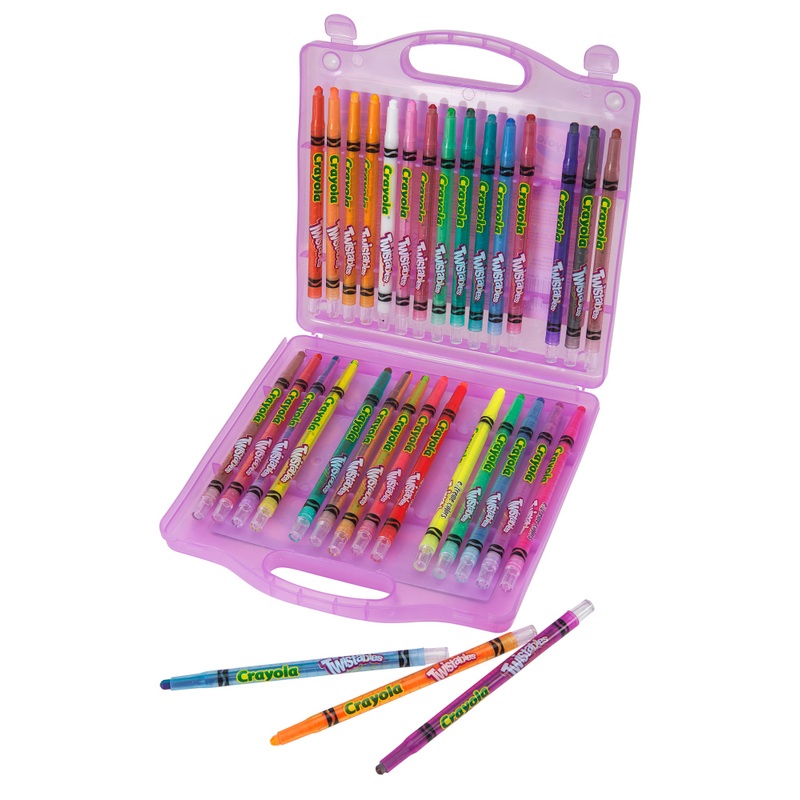 Crayola Crayons Twistables Case 32 Pack Assortment 4 Crayola Crayons Twistables Case 32 Pack Assortment