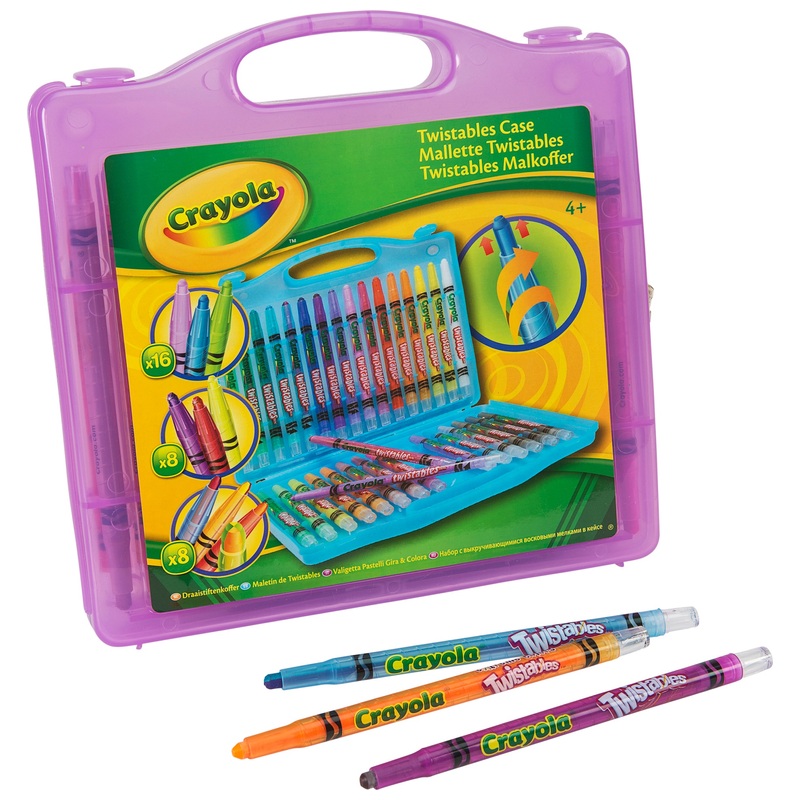 Crayola Crayons Twistables Case 32 Pack Assortment 5 Crayola Crayons Twistables Case 32 Pack Assortment