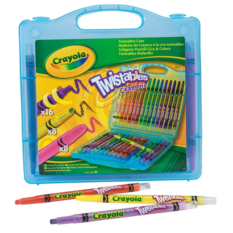 Crayola Crayons Twistables Case 32 Pack Assortment 8 Crayola Crayons Twistables Case 32 Pack Assortment
