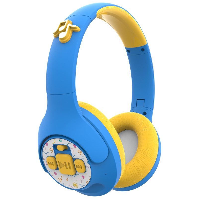 Ms. Rachel Kids' Wireless Bluetooth Headphones with 10 Built-in Songs