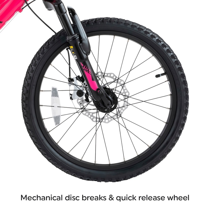 20 Inch Oyama JM20 Mountain Bike Pink 5 20 Inch Oyama JM20 Mountain Bike Pink