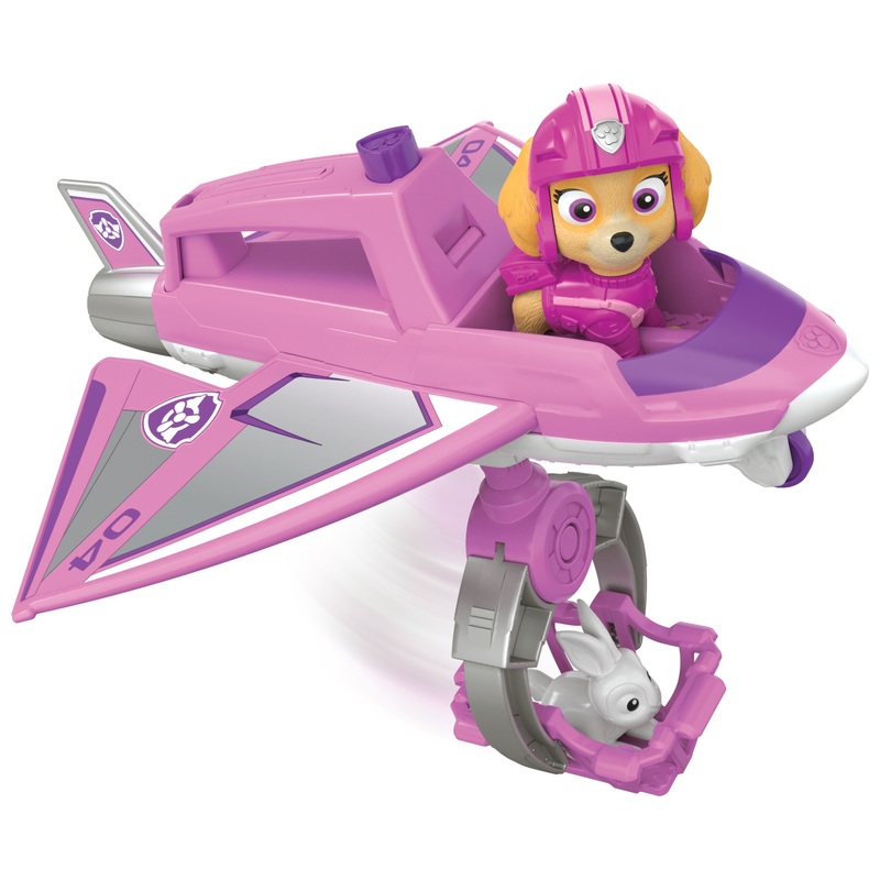 PAW Patrol Air Rescue Action Figure and Hero Claw Jet Playset Skye