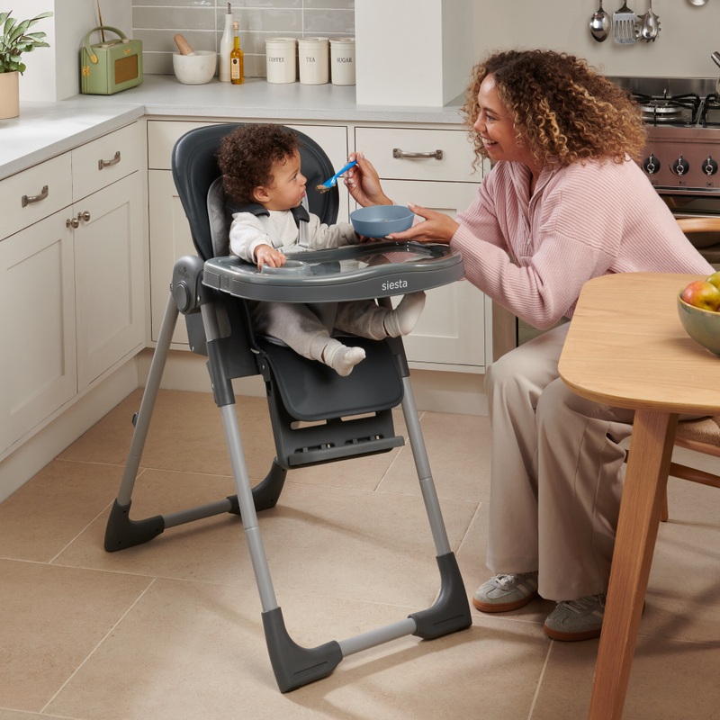 Babylo Siesta High Chair with Toy Bar