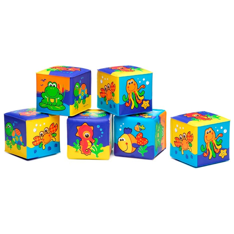 Playgro Soft Baby Blocks 4 Playgro Soft Baby Blocks