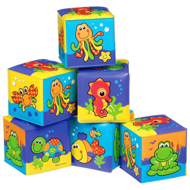 Playgro Soft Baby Blocks 5 Playgro Soft Baby Blocks