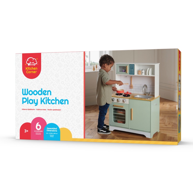 Kitchen Corner Wooden Play Kitchen 4 Kitchen Corner Wooden Play Kitchen