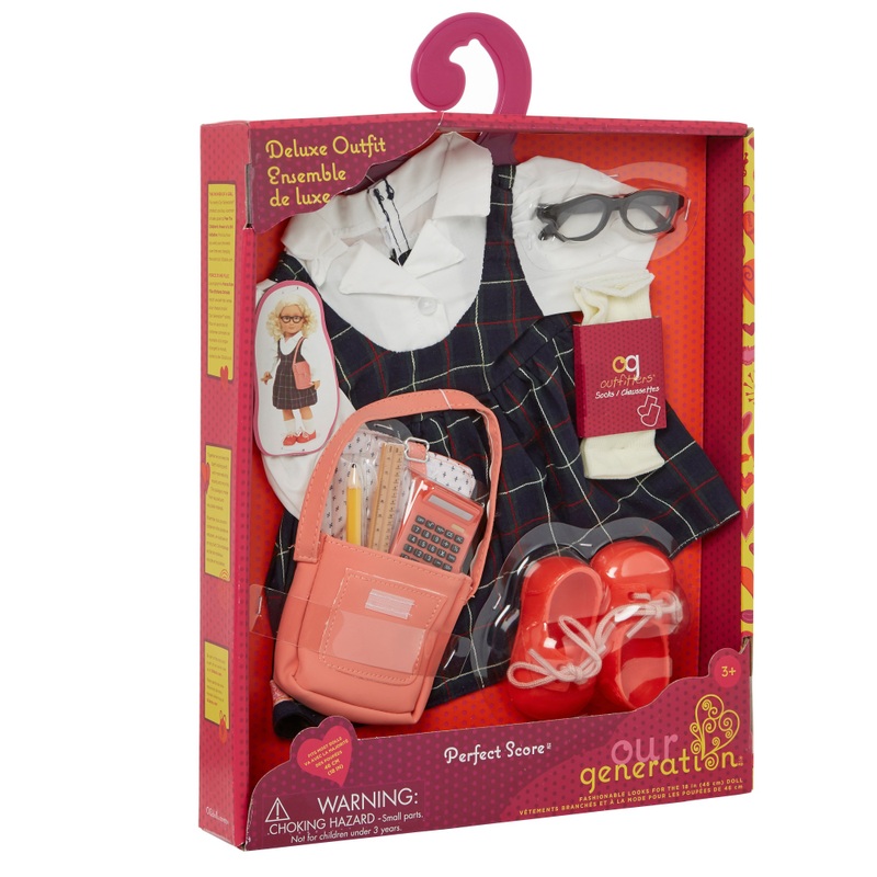Our Generation Clothes Deluxe School Uniform Perfect Score Doll Outfit 8 Our Generation Clothes Deluxe School Uniform Perfect Score Doll Outfit