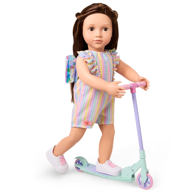 Our Generation Deluxe Scooter Ride the Rainbow Outfit