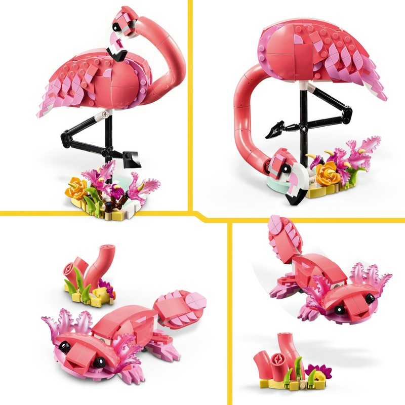 LEGO Creator 31170 3-in-1 Wild Animals: Pink Flamingo Set 6 LEGO Creator 31170 3-in-1 Wild Animals: Pink Flamingo Set