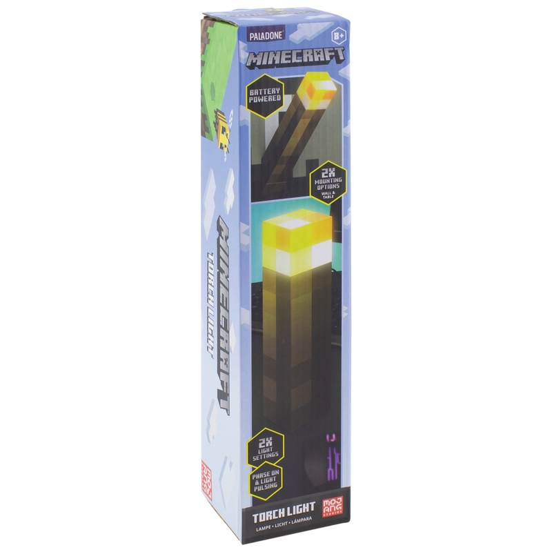 Minecraft Torch LED Light 6 Minecraft Torch LED Light