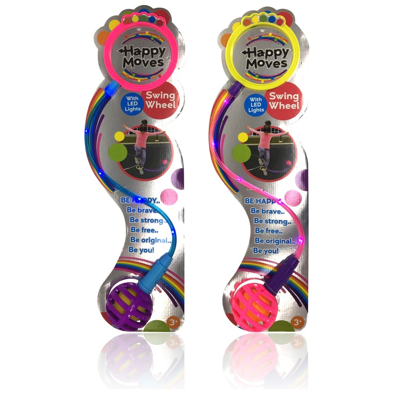 Happy Moves LED Swing Wheel Assortment 4 Happy Moves LED Swing Wheel Assortment
