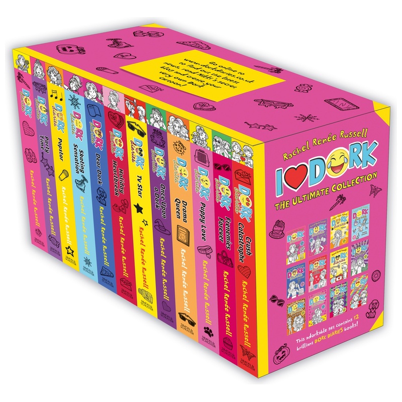 I Love Dork! The Ultimate Collection 12 Book Box Set by Rachel Rene Russell