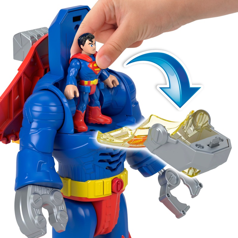 Imaginext DC Super Friends Superman Insider & Exo Suit Set