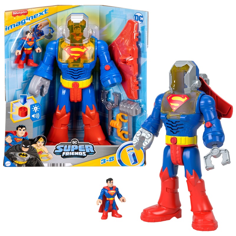 Imaginext DC Super Friends Superman Insider & Exo Suit Set 6 Imaginext DC Super Friends Superman Insider & Exo Suit Set
