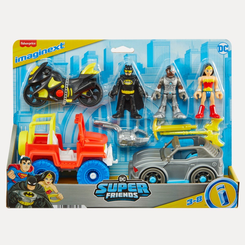 Fisher-Price Imaginext DC Super Friends Heroes Pack 4 Fisher-Price Imaginext DC Super Friends Heroes Pack