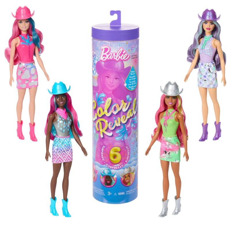 Barbie Colour Reveal Disco Star Doll Assortment