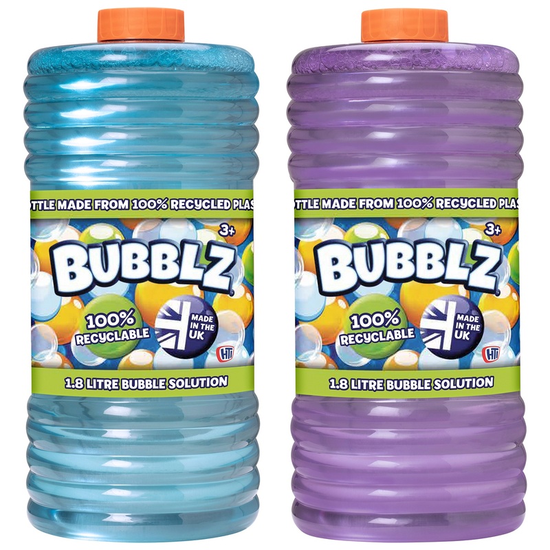 Bubblz Bubble Solution 1.8 Litre Assortment