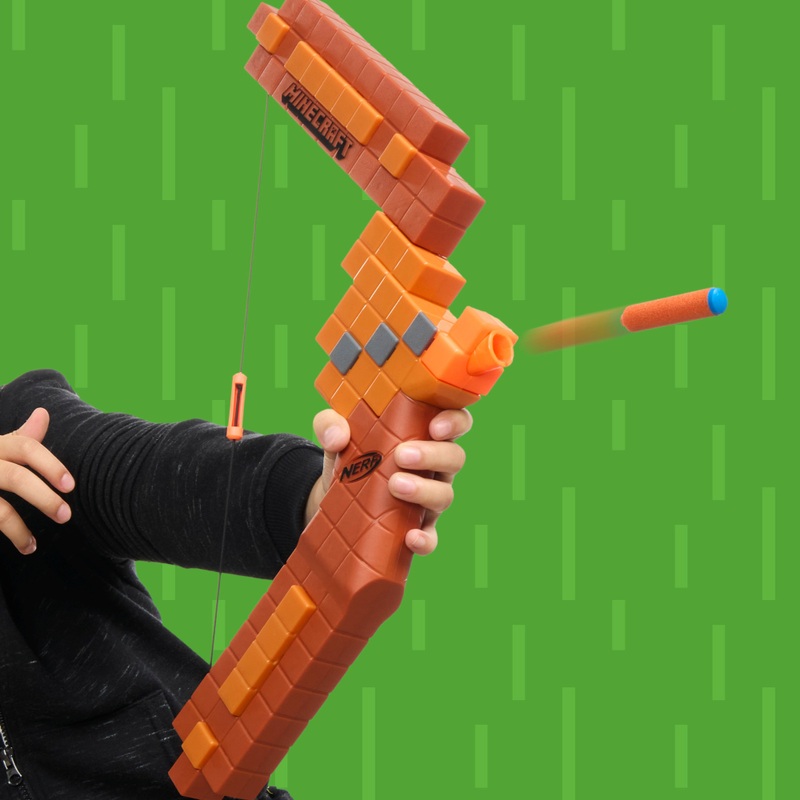 NERF Minecraft Bow 2 NERF Minecraft Bow