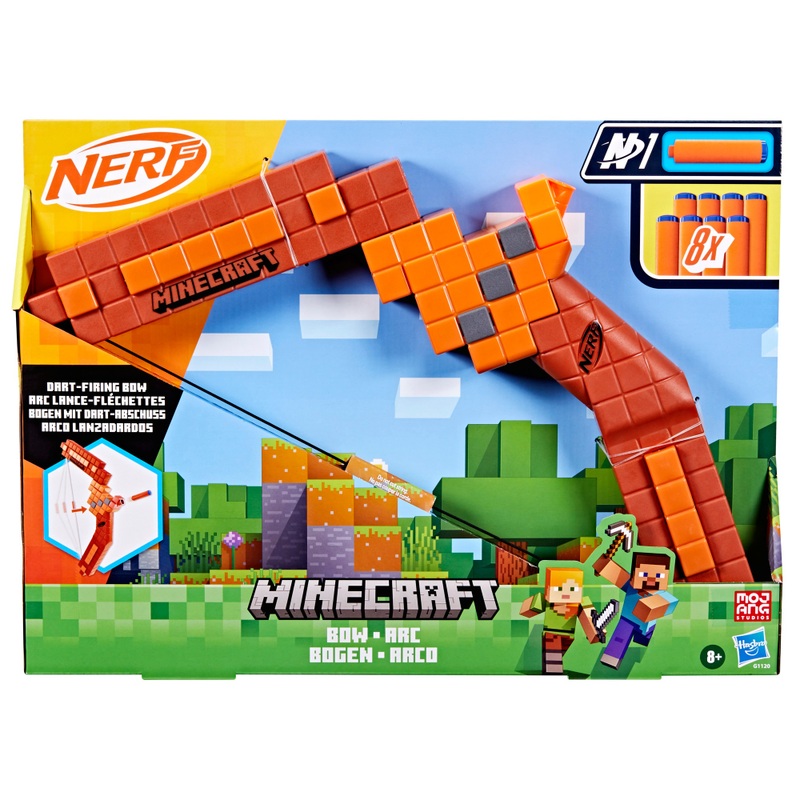 NERF Minecraft Bow 3 NERF Minecraft Bow