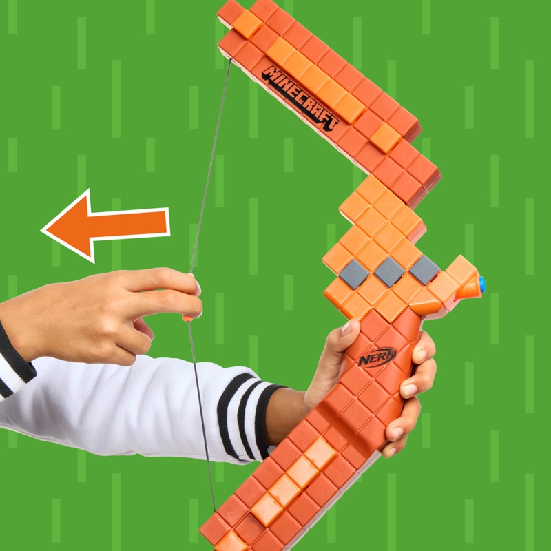 NERF Minecraft Bow 4 NERF Minecraft Bow