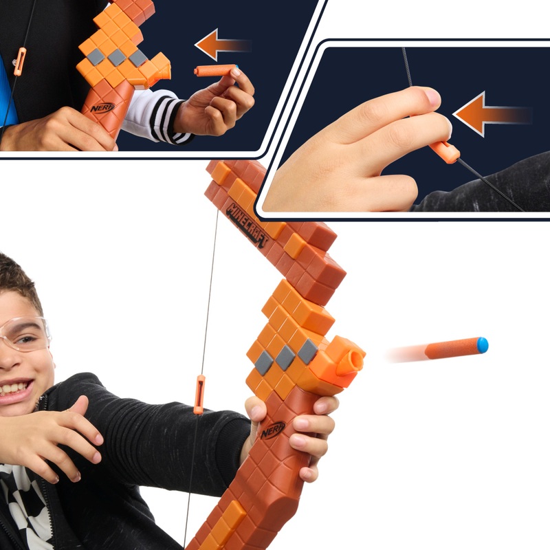 NERF Minecraft Bow 5 NERF Minecraft Bow