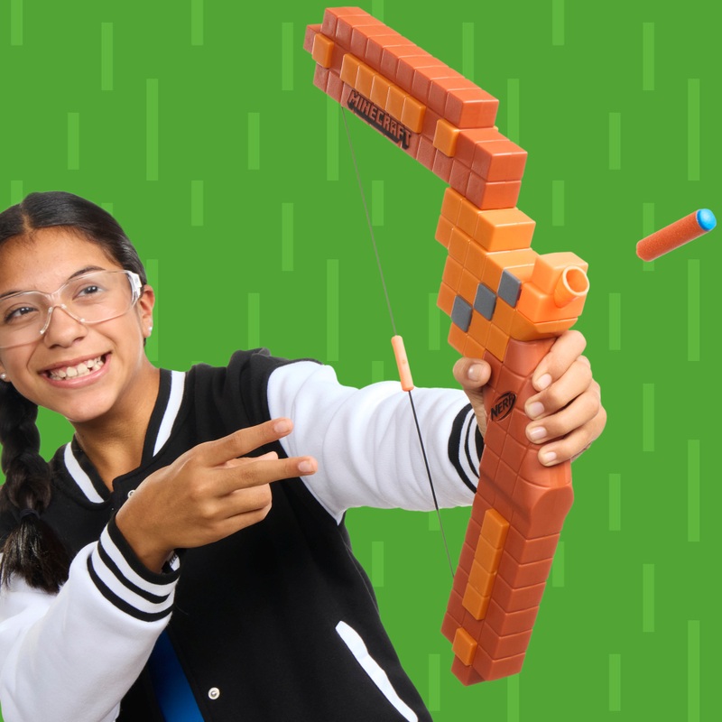 NERF Minecraft Bow 7 NERF Minecraft Bow