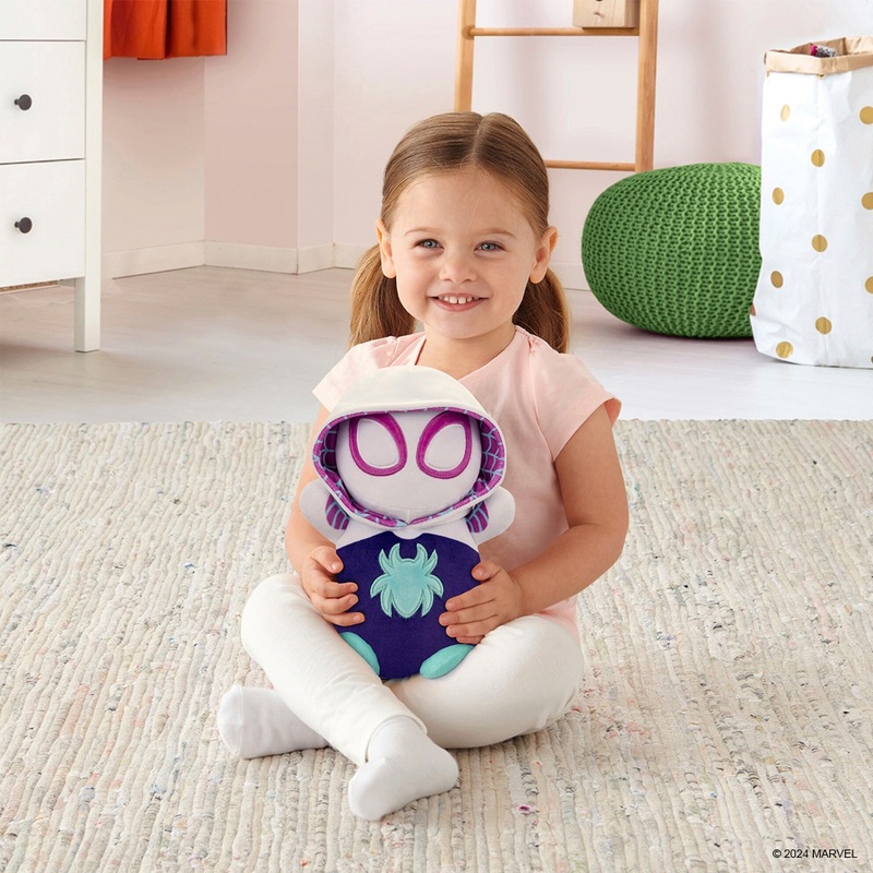 Original Squishmallows HugMees Marvel Spidey & His Amazing Friends Ghost-Spider 5 Original Squishmallows HugMees Marvel Spidey & His Amazing Friends Ghost-Spider